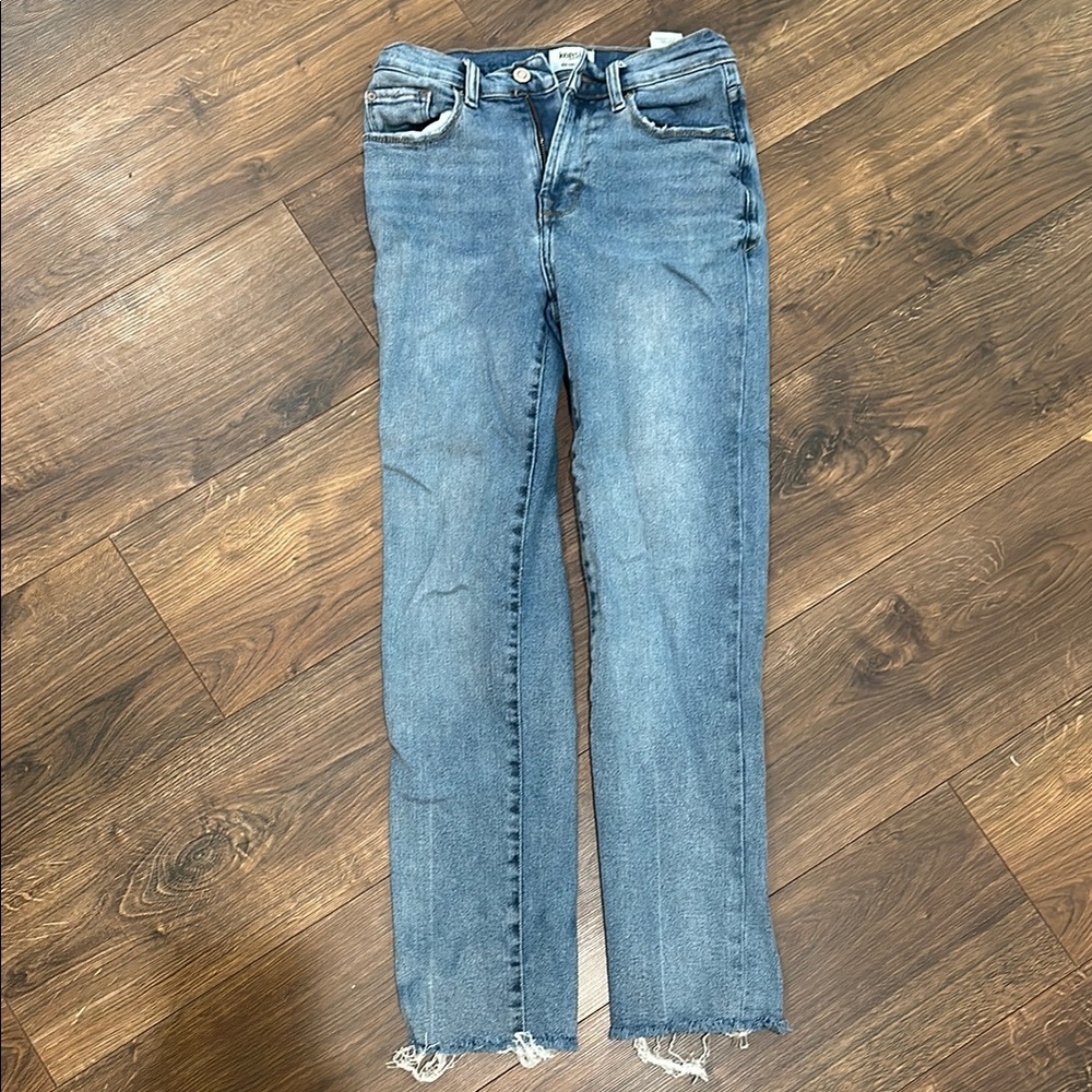 Kenzie Straight Leg Blue Jeans